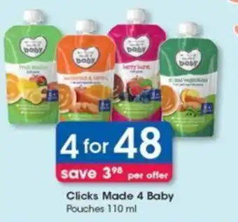 Clicks Clicks Made 4 Baby offer