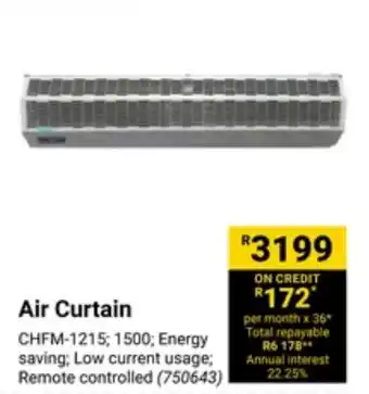 Builders Warehouse Air Curtain offer