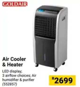 Builders Warehouse GOLDAIR Air Cooler & Heater offer