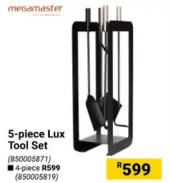 Builders Warehouse megamaster 5-piece Lux Tool Set offer