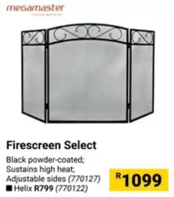 Builders Warehouse megamaster Firescreen Select offer