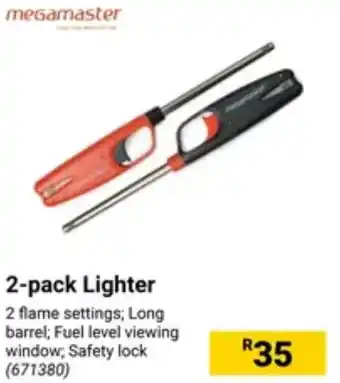 Builders Warehouse megamaster 2-pack Lighter offer