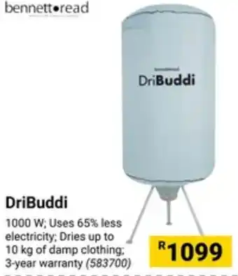 Builders Warehouse bennett.read DriBuddi offer