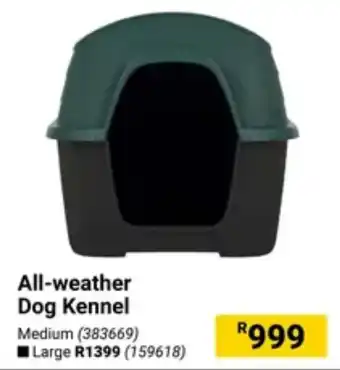 Builders Warehouse All-weather Dog Kennel offer