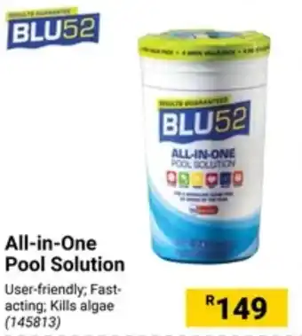 Builders Warehouse BLU52 All-in-One Pool Solution offer