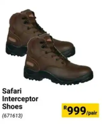 Builders Warehouse Safari Interceptor Shoes offer