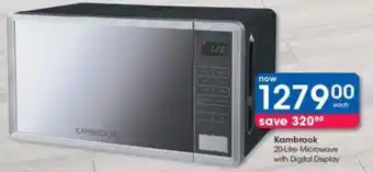 Clicks Kambrook 20-Litre Microwave with Digital Display offer