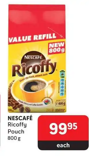 Makro NESCAFÉ Ricoffy Pouch 800 g offer