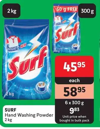 Makro SURF Hand Washing Powder 2 kg offer