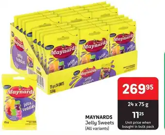 Makro MAYNARDS Jelly Sweets (All variants) offer