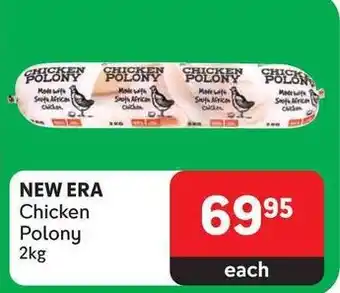 Makro NEW ERA Chicken Polony 2kg offer