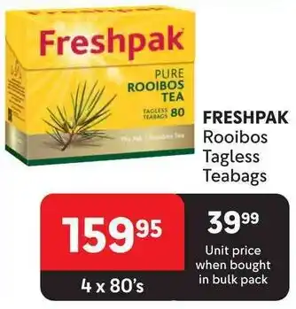 Makro FRESHPAK Rooibos Tagless offer