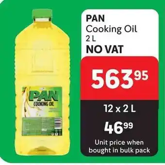 PAN Cooking Oil 2L