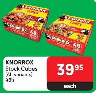 Makro KNORROX Stock Cubes (All variants) 48's offer