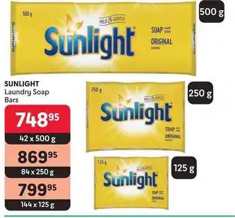 Makro SUNLIGHT Laundry Soap Bars offer