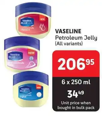 Makro VASELINE Petroleum Jelly (All variants) offer