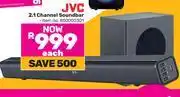 Game JVC 2.1 Channel Soundbar offer