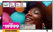 Game Hisense 85(215cm) UHD Smart TV 85A6K offer