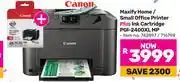 Game Canon Maxify Home/ Small office Printer Plus Ink Cartridge PGI-2400XL MP offer