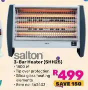 Game Salton 3-Bar Heater SHH25 offer