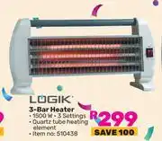 Game Logik 3-Bar Heater offer