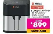 Game Milex 5Ltr Digital Airfryer offer