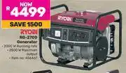 Game Ryobi RG-2700 Generator offer