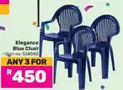 Game Elegance Blue Chair-For Any 3 offer