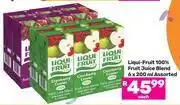 Game Liqui Fruit 100% Fruit Juice Blend Assorted-6 x 200ml Each offer