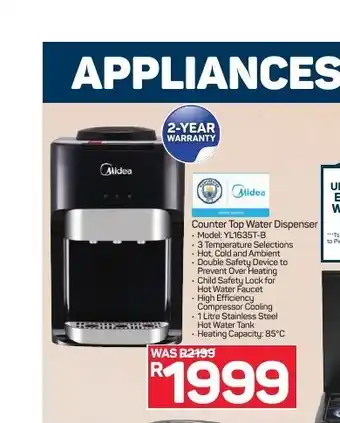 Pick n Pay Hypermarket Miea - Counter Top Water Dispenser offer