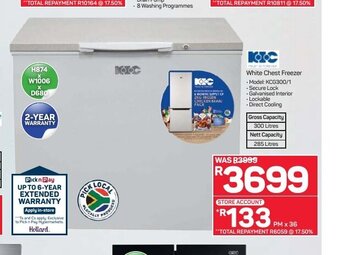 Pick n Pay Hypermarket KIC - White Chest Freezer offer