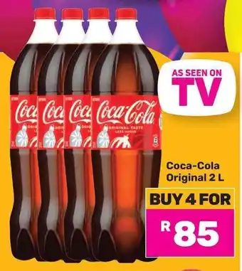 Game Coca-Cola Original 2 L offer