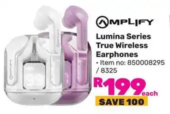 Game Amplify Lumina Series True Wireless Earphones offer