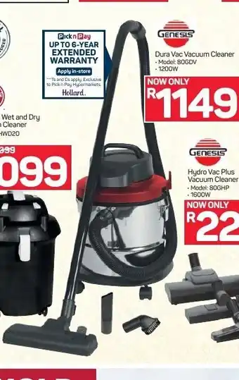 Pick n Pay Hypermarket Genesis - Dura Vac Vacuum Cleaner offer