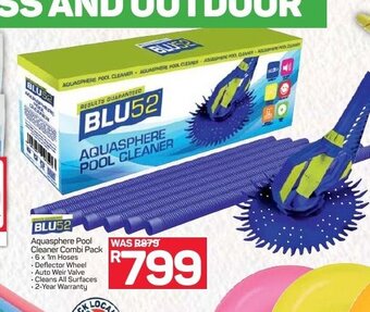 Pick n Pay Hypermarket Blu52 Aquasphere Pool Cleaner Combi Pack offer