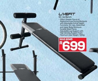 Livefit Sit-Up Bench