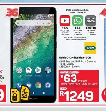 Nokia - C1 2nd Edition 16GB
