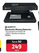 Ghertz Electronic Money Detector