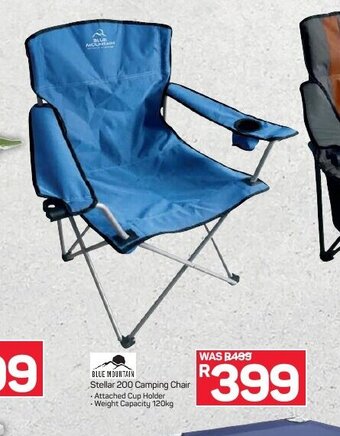 Pick n Pay Hypermarket Blue Mountain Stellar 200 Camping Chair offer