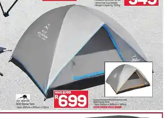 Pick n Pay Hypermarket Blue Mountain 300 Dome Tent offer