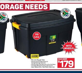 Pick n Pay Hypermarket Addis 110 Litre Rough Tote offer