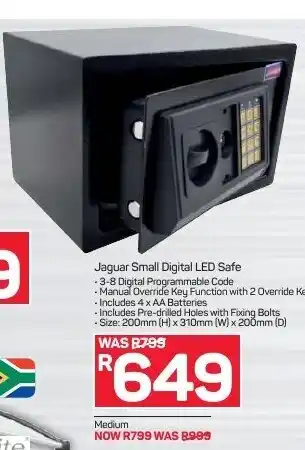 Pick n Pay Hypermarket Jaguar Small Digital LED Safe offer