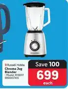 Makro Russell Hobbs Chroma Jug Blender RHB317 offer