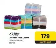 Makro Colibri 10 Pack Face Cloths-Per 10 Pack offer