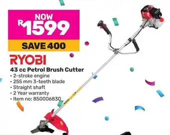 Game RYOBI 43 cc Petrol Brush Cutter offer