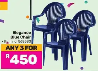 Game Elegance Blue Chair offer