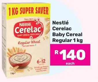 Game Nestlé Cerelac Baby Cereal Regular 1 kg offer