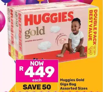 Game Huggies Gold Giga Bag Assorted Sizes offer