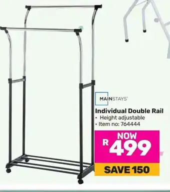 Game MAINSTAYS Individual Double Rail offer