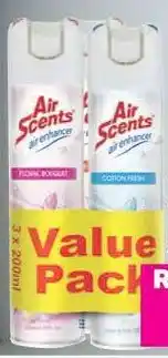 Game Air Scents Aerosol Value Pack 3x200ml offer